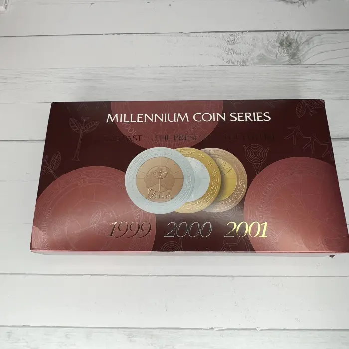 1999–2001 Millennium Coin Series – Matching-Number $10 Proof Collection