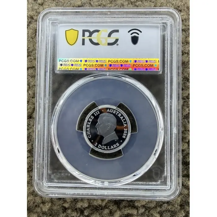 2026 $2 Dawn Service ‘C’ Mintmark Silver Proof PCGS PR70DCAM – Top Pop