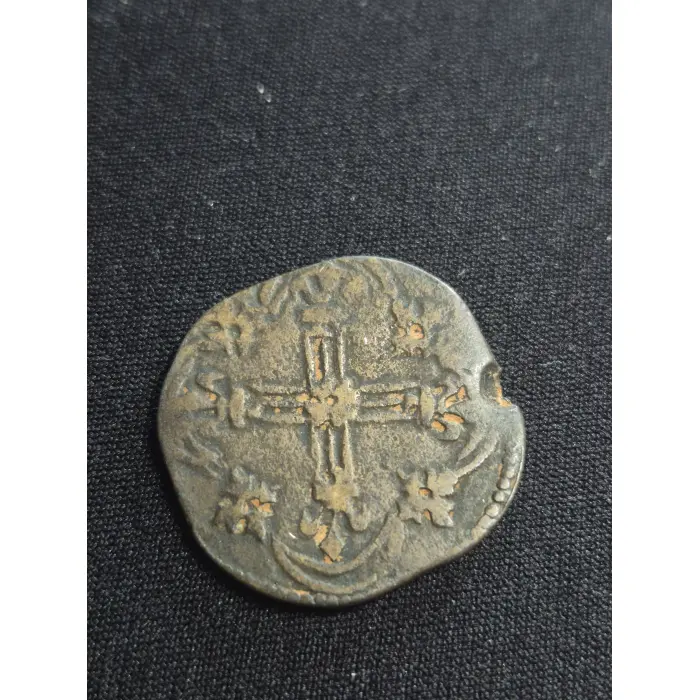 Authentic 16th Century French Billon Liard – King Henry III / IV Era Coin