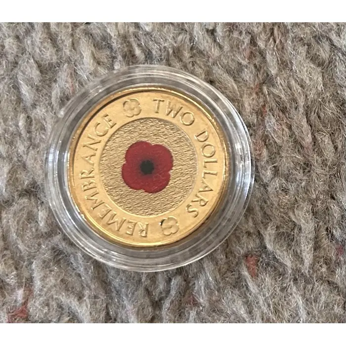 $2 coloured coins  circulated collectors folder  2012-2023