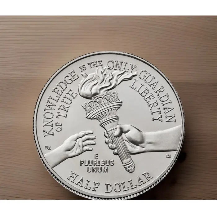2026 Unc 🇺🇸Semiquincenential 50c Enduring Liberty Stamped 1976-2026 P Mint 