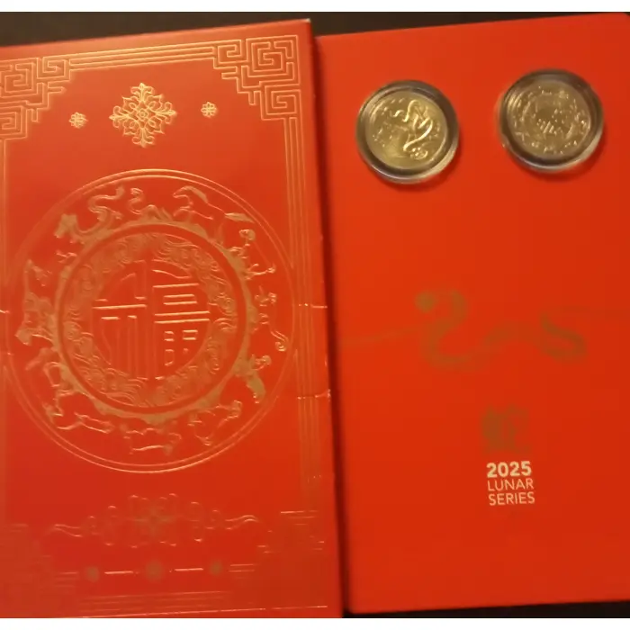2025 $1 UNC Year of the Snake 