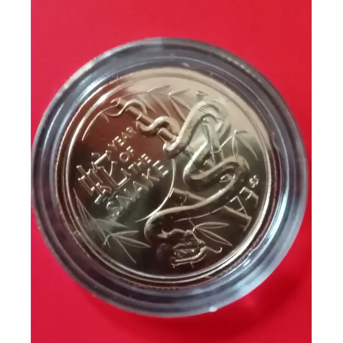 2025 $1 UNC Year of the Snake 