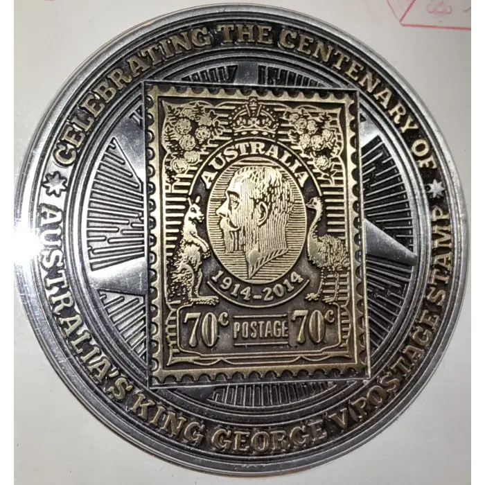📮2014 "Centenary of the First King George V  Stamp" PMC 3134/3500📮