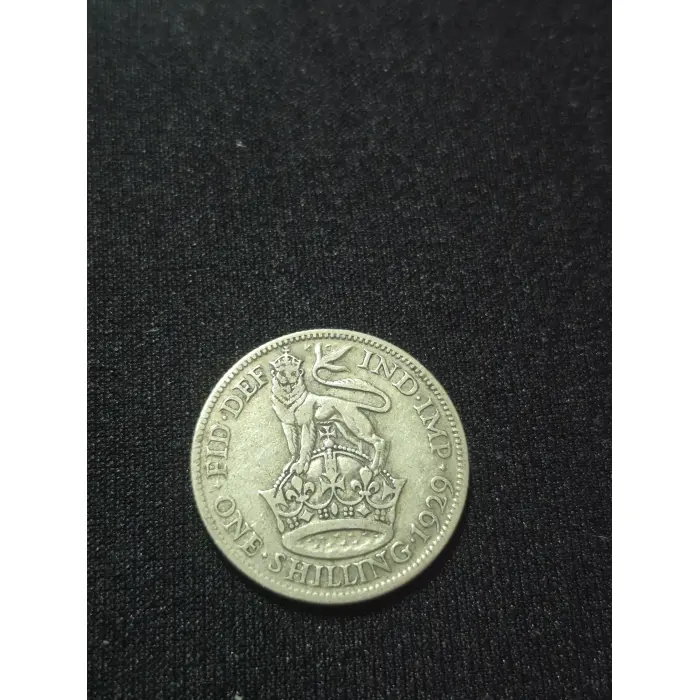 1929 British Silver One Shilling – King George V