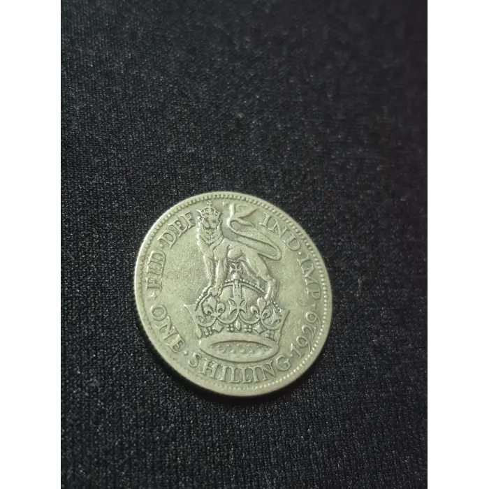 1929 British Silver One Shilling – King George V