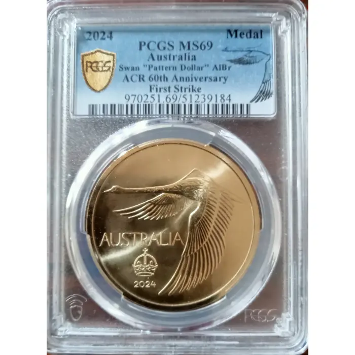 2024 MS69 Swan "Pattern" Dollar First Strike 