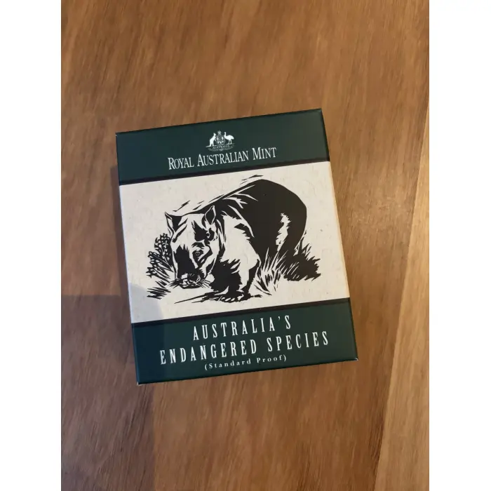 1998 Australia Endangered Species $10 Silver Coin - Standard 20g Proof