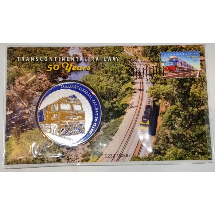 2020 "Transcontinental Railway 50 Years" Ltd PMC