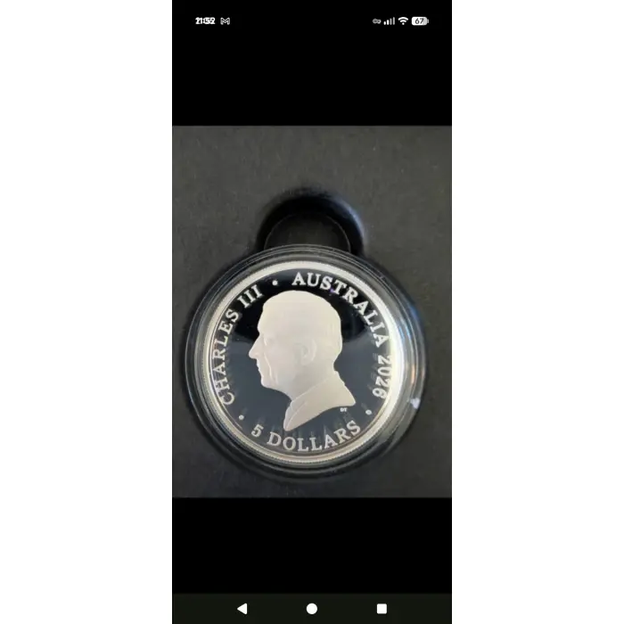 2026 $2 Teddy Bear Bee Hologram 1oz Silver Proof Coin (LOW COA #0075) — Sold Out