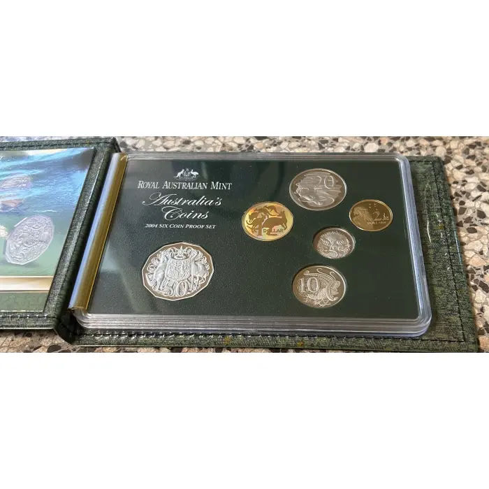2004 6 coin proof set