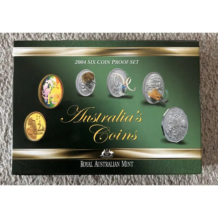 2004 6 coin proof set