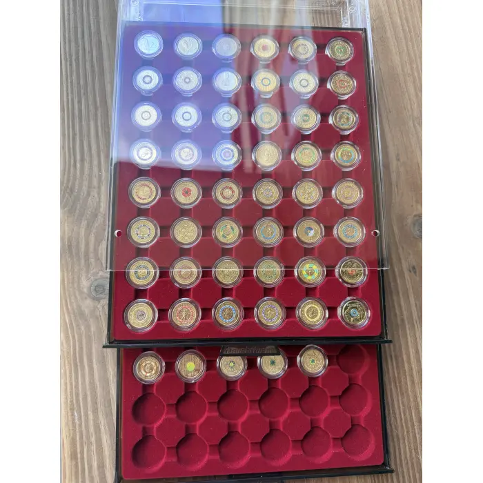 FULL 83 COIN UNCIRCULATED SET INCL. 1988 SILVER PROOF & 2012 RED POPPY