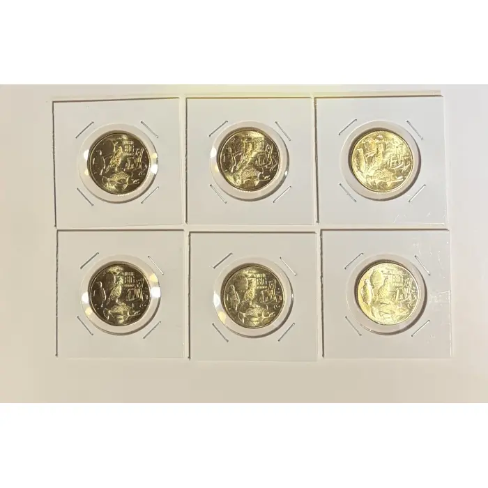 2025 Aussie Big Things 2 Single Till Coins Featuring 5 Big Things per Coin 