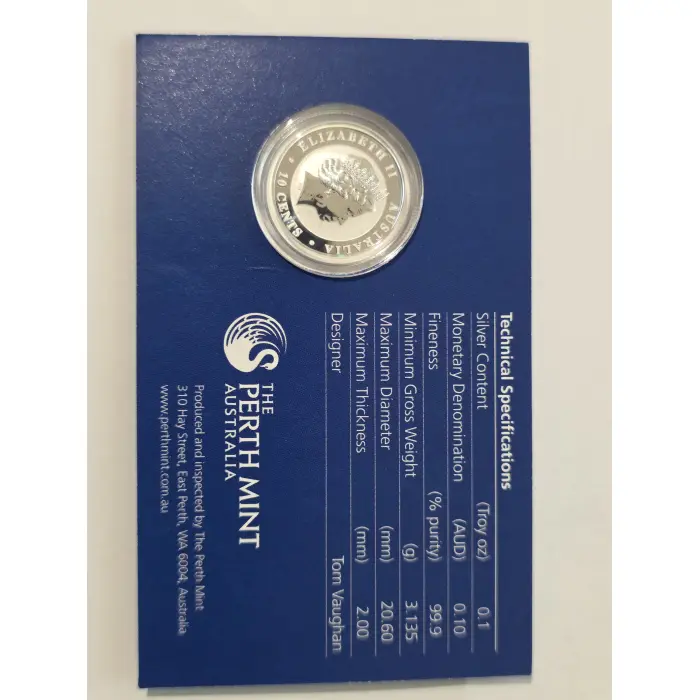 2013 1/10th oz silver Koala Perth Mint