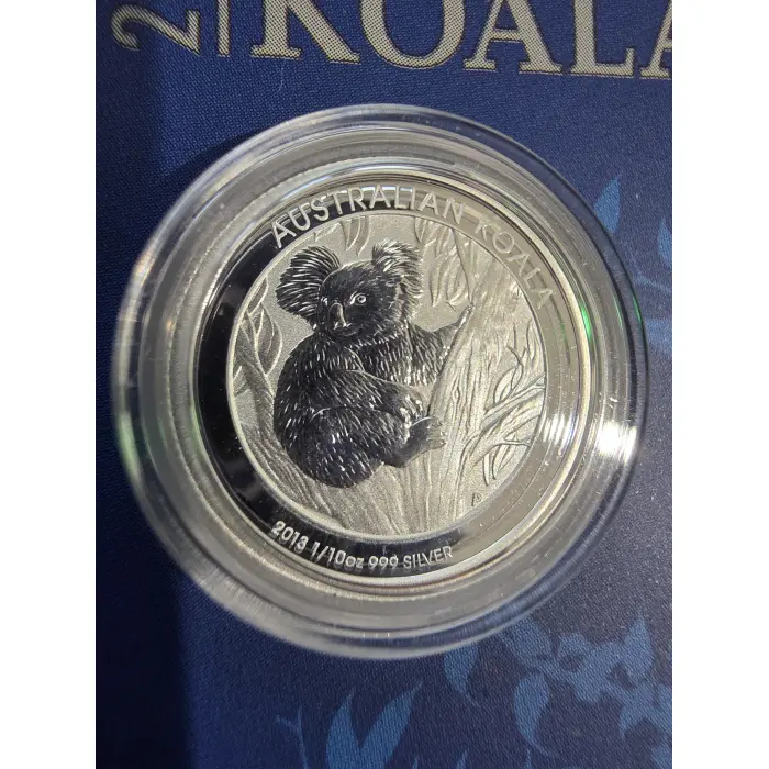 2013 1/10th oz silver Koala Perth Mint