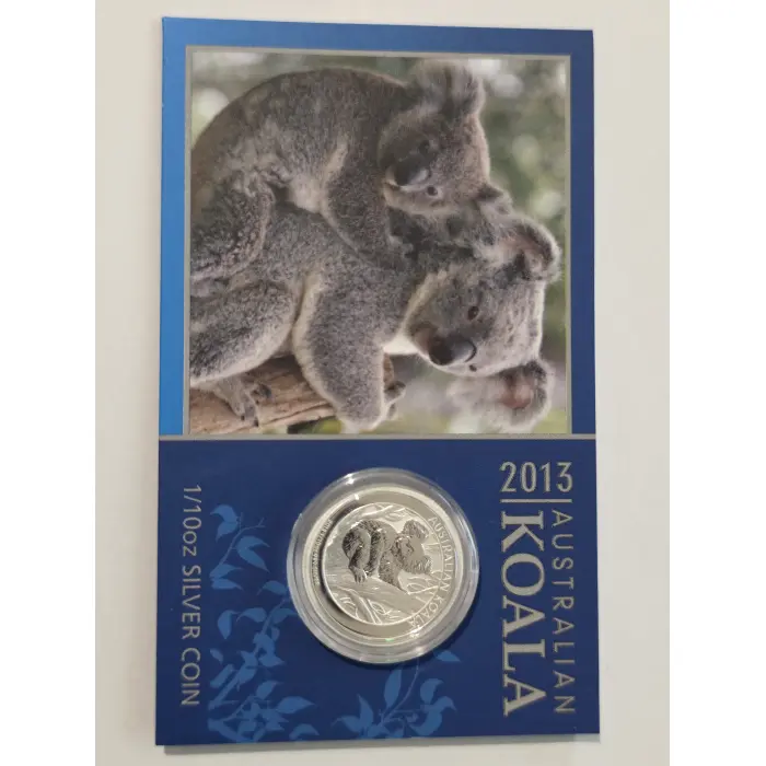 2013 1/10th oz silver Koala Perth Mint