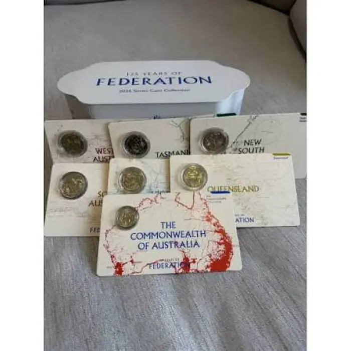 2026 125th Anniversary of Federation 7 Coin Set