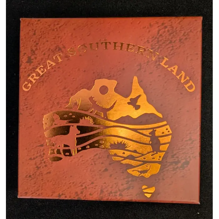 Great Southern Land 2025 1oz Silver Proof Snakeskin Jasper Coin