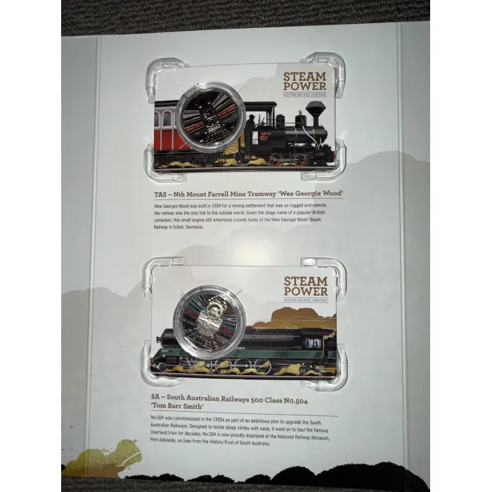 2022 Steam Power Australian Rail Heritage set  