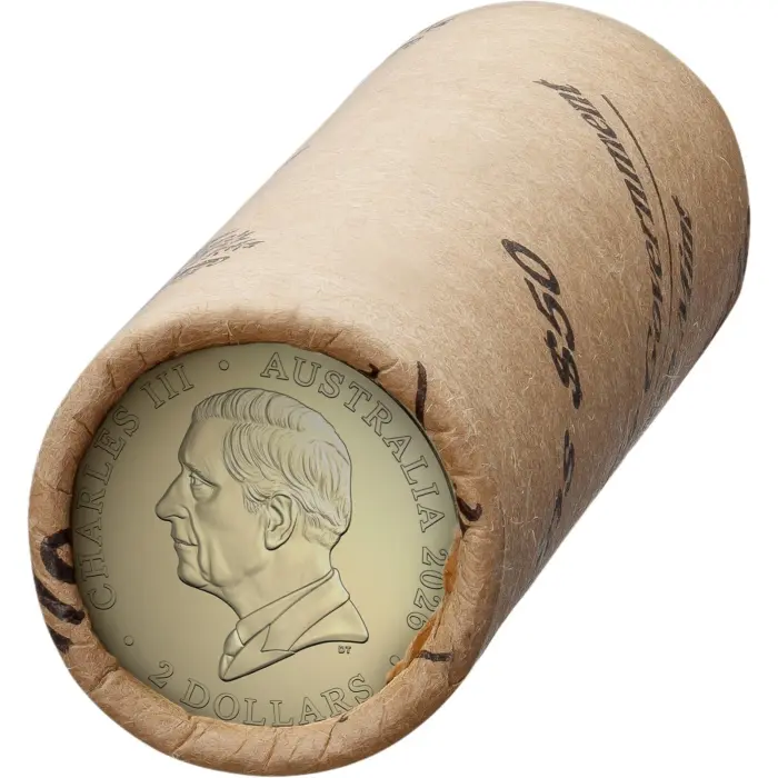 2026 Dawn Service $2 — Royal Australian Mint Roll (25 coins)