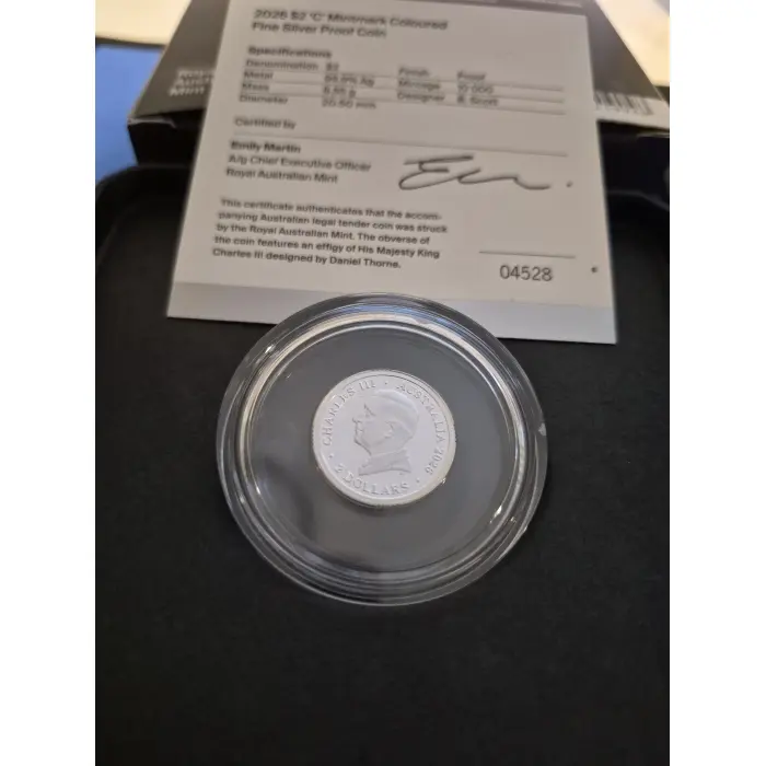 2026 Dawn Service $2 Silver Proof 