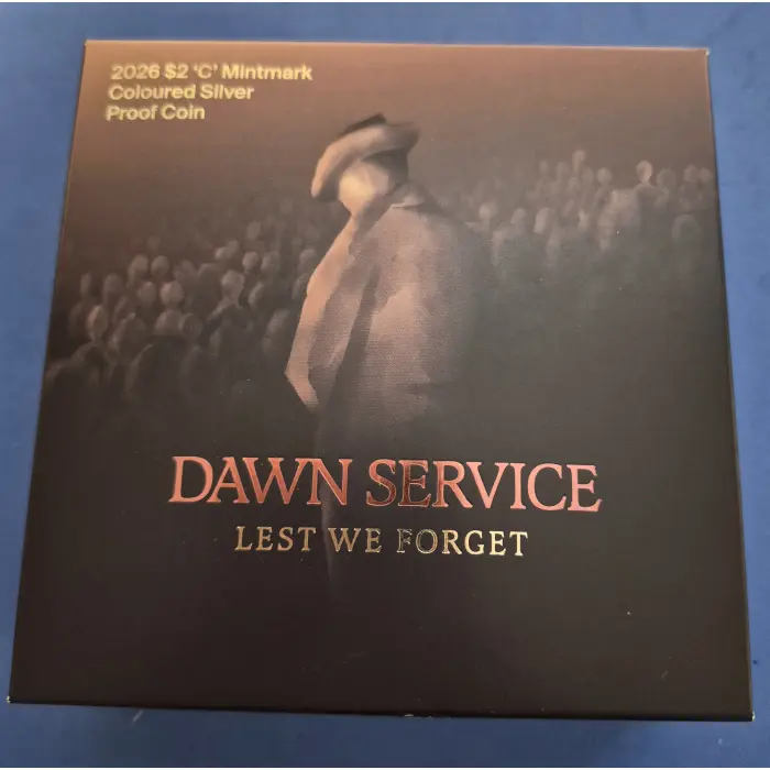 2026 Dawn Service $2 Silver Proof 