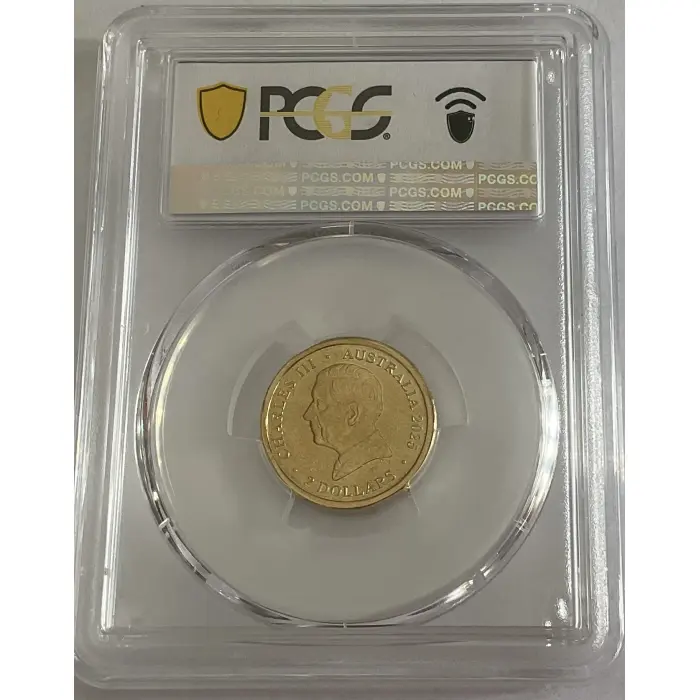 2025-C $2 POPPY WREATH COLOURED COIN - PCGS MS68