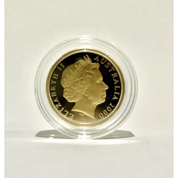 2000 Two Dollar $2 Coin. Ex Proof Set, Elizabeth II elder
