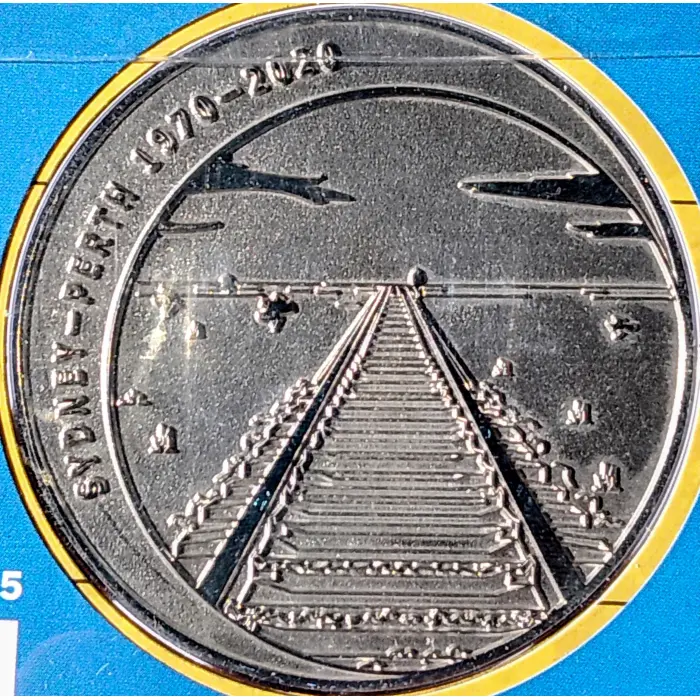 2020 "Transcontinental Railway 50 Years" Ltd FDC PMC