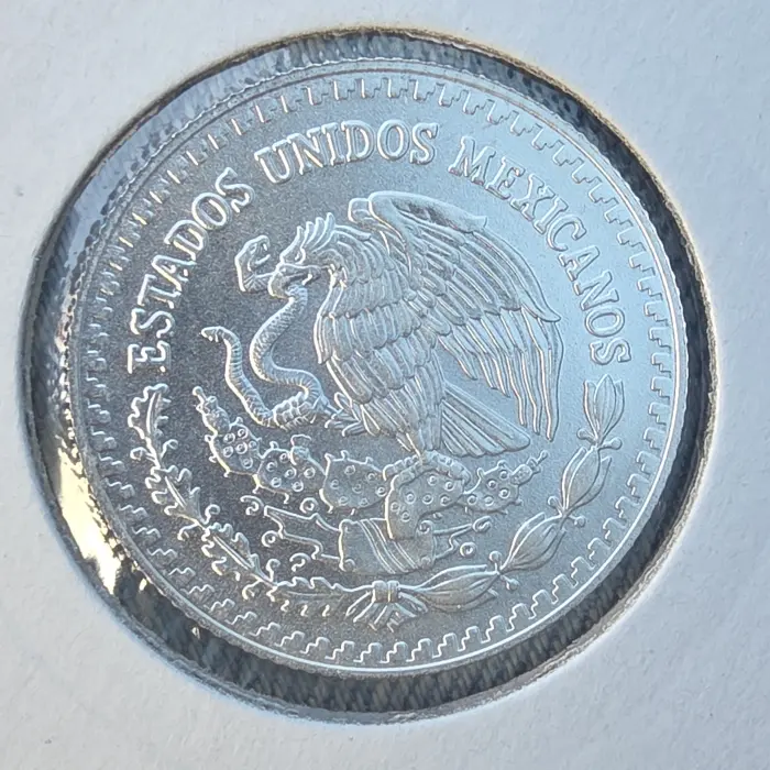 Mexican libertad 2024 1/4 oz 999 fine silver round