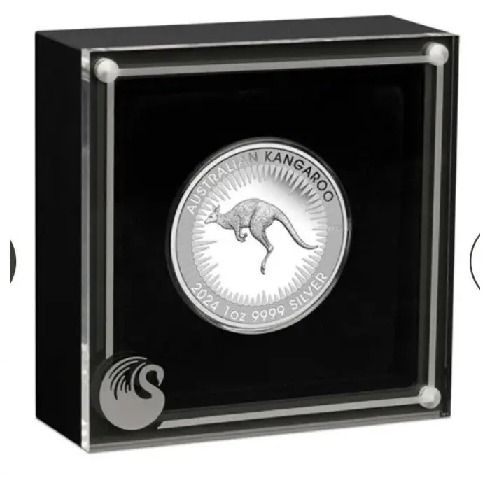 2024 $1 Kangaroo King Charles III First Issue 1oz Silver Proof Coin