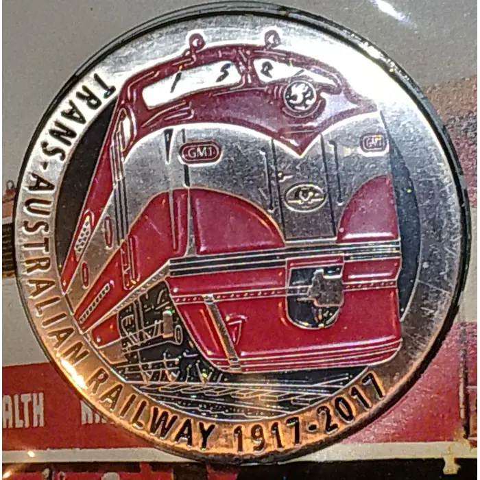 2017  "Centenary of the Trans-Australian Railway" Ltd PMC