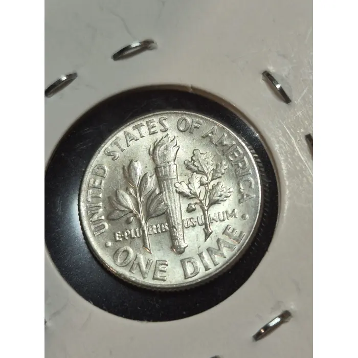 1964 Roosevelt Dime – Philadelphia Mint – 90% Silver – Uncirculated 