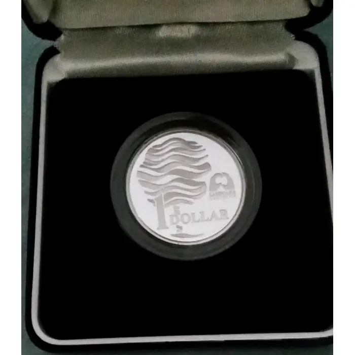 1993  Landcare $1 Silver Proof 