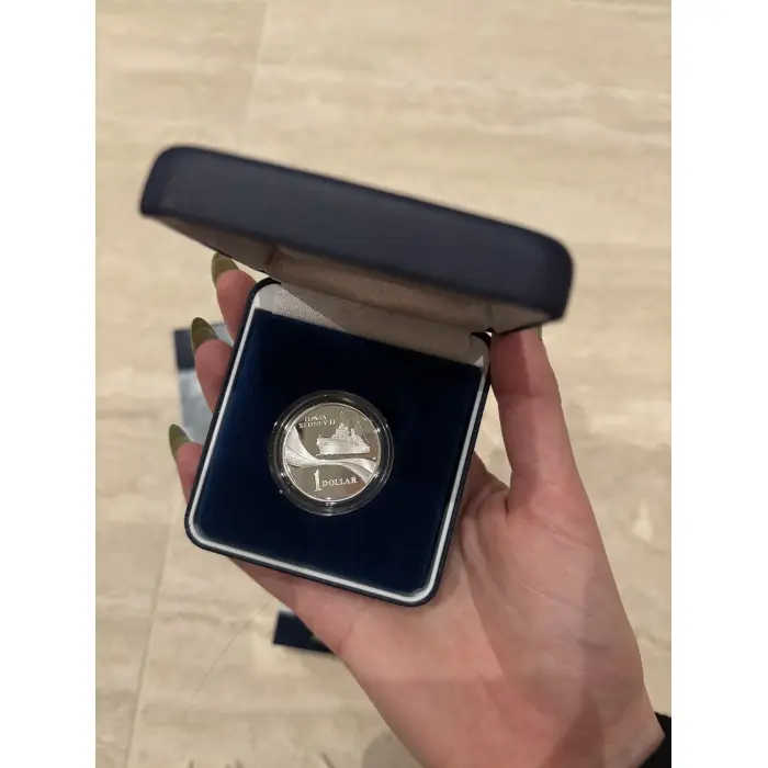 2000 HMAS Sydney II $1 Silver Proof Coin 