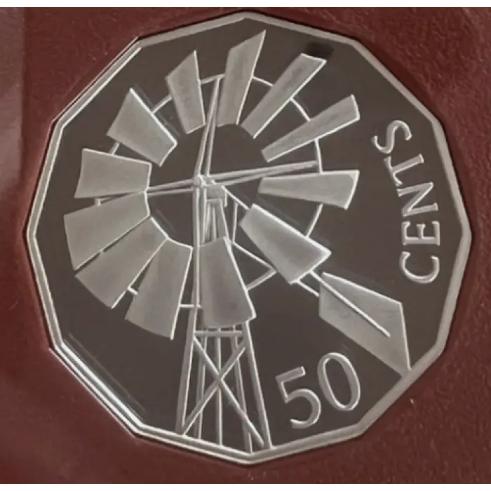 2002: Proof 50c Fifty Cent Coin "Year of The Outback"- x RAM Proof Set