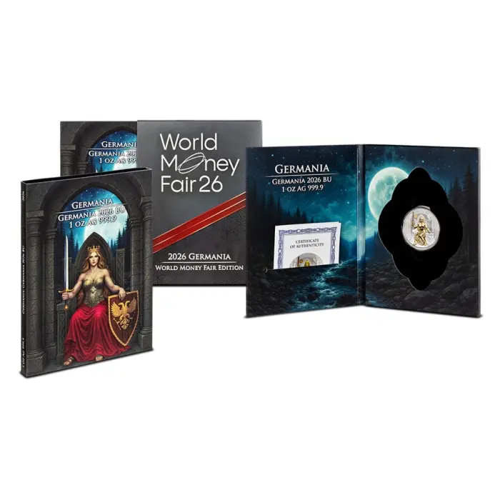Germania WMF World Money Fair Edition 2026 1oz Fine Silver Coin
