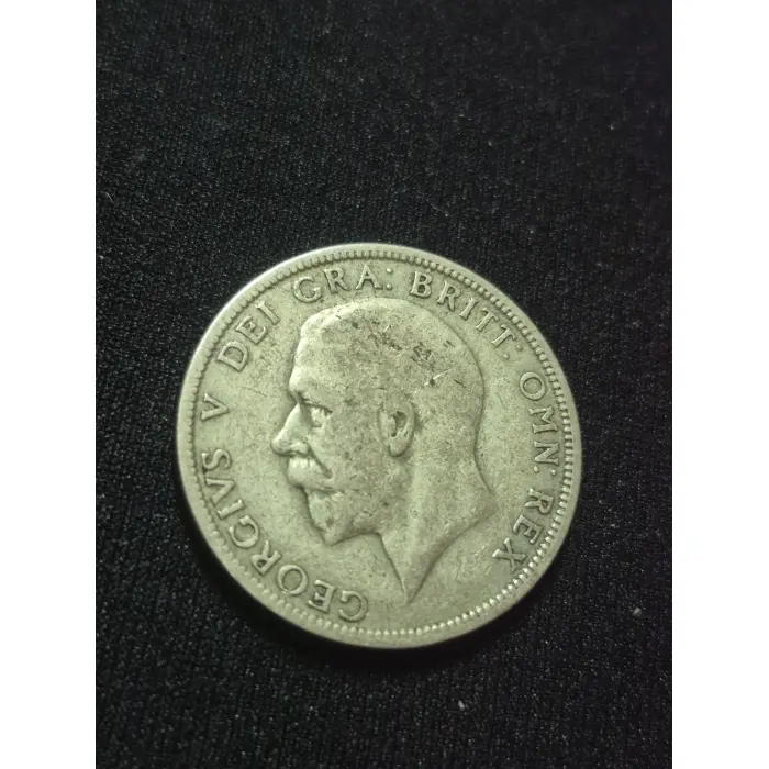 1929 King George V Silver One Florin (Two Shillings)