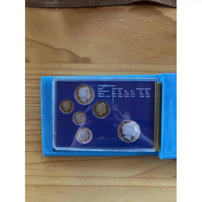 2003 6 Coins Proof Set - Australian Volunteers Themed 
