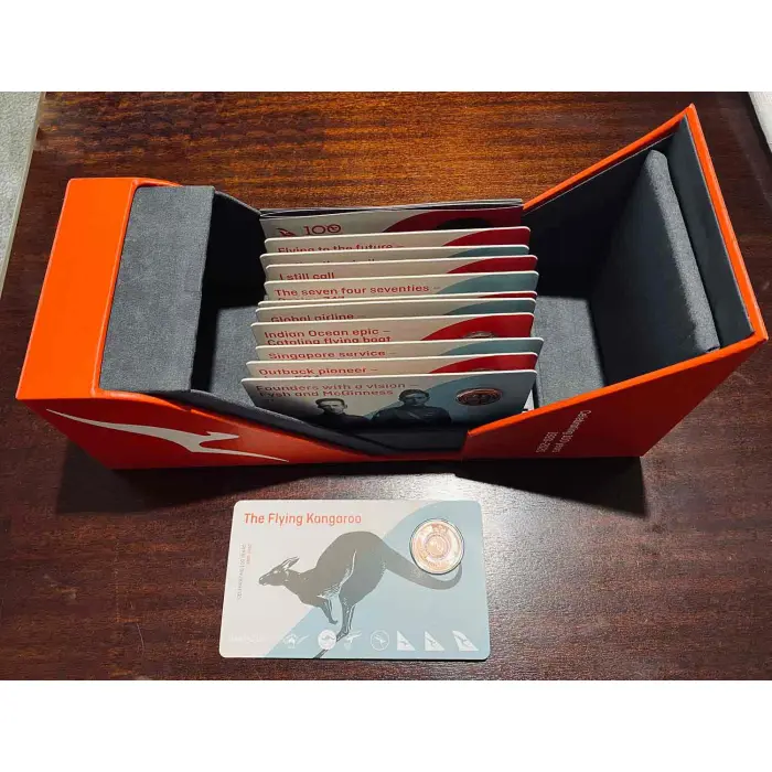 2020 QANTAS Centenary $1 AlBr Cu 11 Coin Uncirculated Set