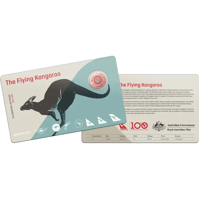 2020 QANTAS Centenary $1 AlBr Cu 11 Coin Uncirculated Set