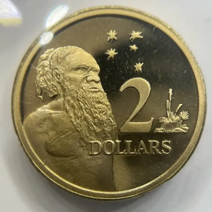 2002 Two Dollar $2 Coin - Elder Ex Proof Set - Elizabeth II