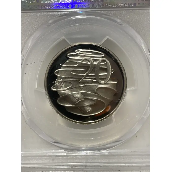 1985.  Twenty cent coin 