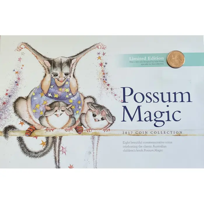 2017 POSSUM MAGIC 8-COIN COLLECTION  - LIMITED EDITION