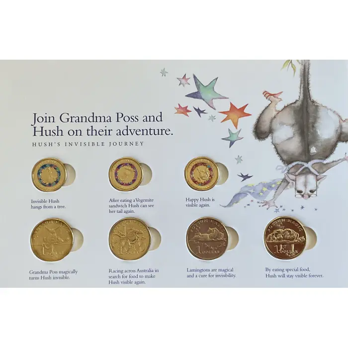 2017 POSSUM MAGIC 8-COIN COLLECTION  - LIMITED EDITION