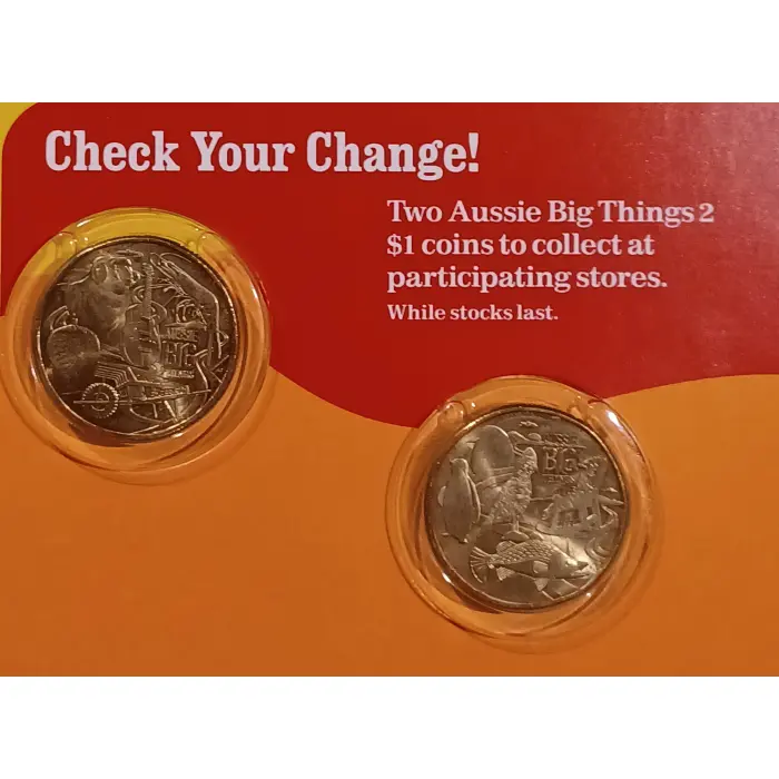 2025 Aussie Big Things 2 - Uncirculated $1 coin collection 