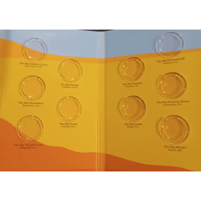 2025 Aussie Big Things 2 - Uncirculated $1 coin collection 