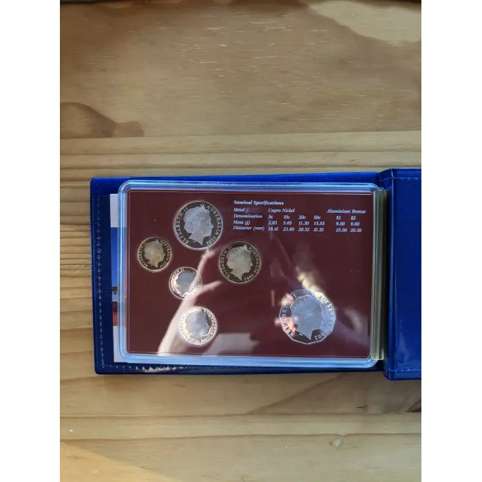 2002 6 Coin  Proof Set - Year of the Outback Themed 