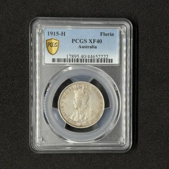 Key Date 1915-H Florin - PCGS XF40